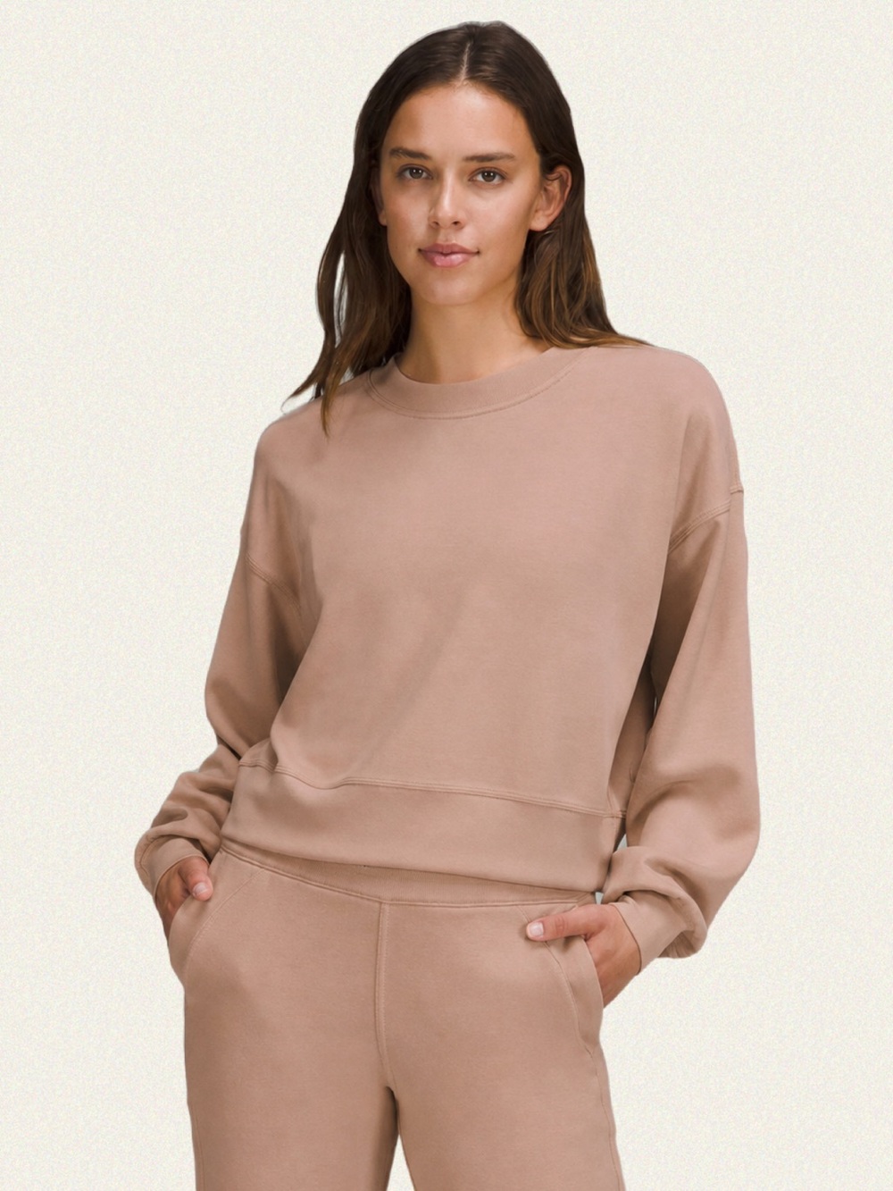 Lululemon Perfectly Oversized Cropped Crew